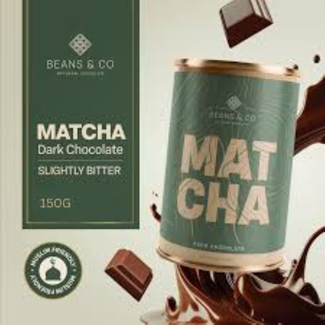 TOO GOOD MATCHA DARK CHOCOLATE 150ML
